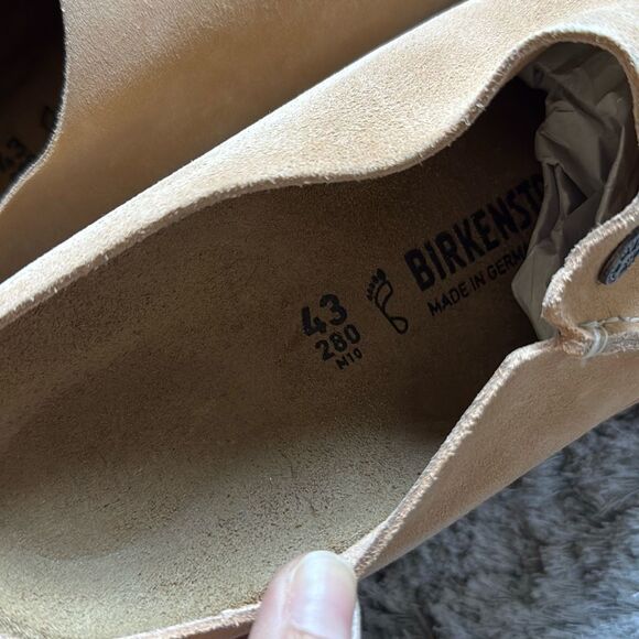 Birkenstock Zermatt Premium Suede Clay Clog Removable Footbed Size 43 US 10 main image 5